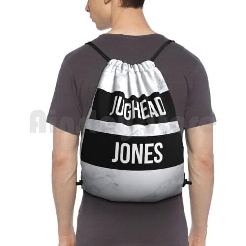 Riverdale-Jughead Jones , Cole Sprouse Backpack Drawstring Bag Riding Climbing Gym Bag Kj Apa Hot Cole Sprouse Sprouse Cole