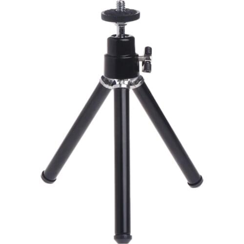 Super Mini Level Tripod for 1/4 Adapter Holder Metal Aluminum Tripod C5AC
