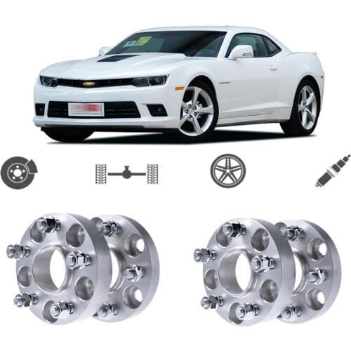 Teeze 4pcs 5X120 67.1CB 25mm Thick Hubcenteric Wheel Spacer Adapters For Chevrolet Malibu/Camaro