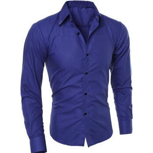 Uefezo Men's Cotton Shirts