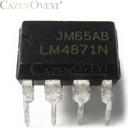 1pcs/lot LM4871N LM4871 4871 DIP-8 In Stock
