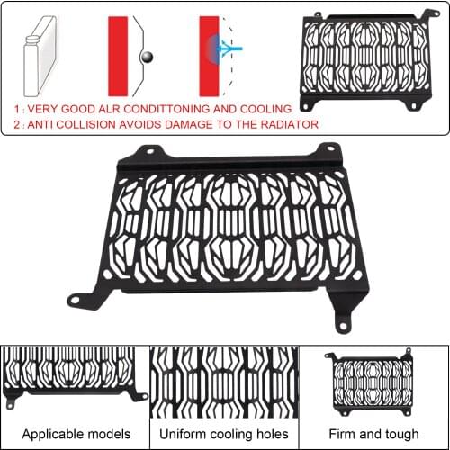 Motorcycle Aluminum Radiator Grille Cover Guard Protection Protetor For HONDA CB500X CB500 CB 500 X CB 500X 2019 2020 2021
