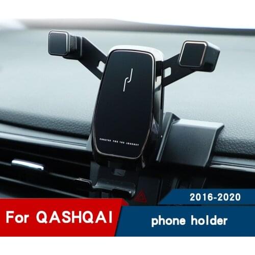 Car phone holder for qashqai j11 accessories air vent Mobile phone stand Navigation bracket 2019 2018 2020 2017 2016