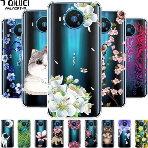 For Nokia 8.3 Case Transparent Soft Siilcone Back Cover For Nokia 3.4 2.4 Case Nokia3.4 TPU Clear Bumper For Nokia8.3 5G