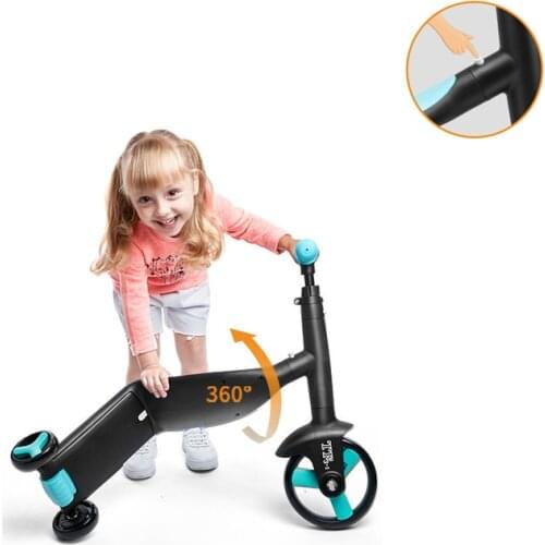 Children Scooter Tricycle 3 In 1 Toddler Balance Bike