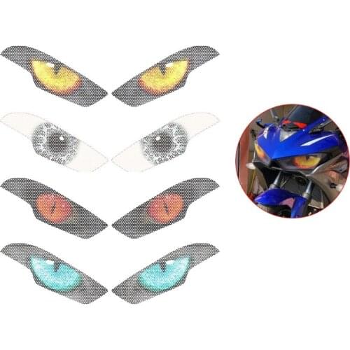 For Y-amah YZF-R3 YZF-R25 YZFR3 YZFR25 YZF R3 R25 2015 2016 2017 2018 Motorcycle 3D Front Fairing Headlight Sticker Guar