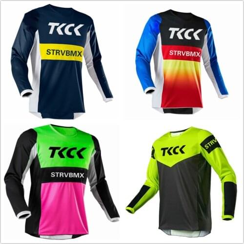 TKCK motocross mountain bike jersey mallot ciclismo hombre mountain sweatshirt men shirt de mtb BMX cycling Jerseys long sleeve
