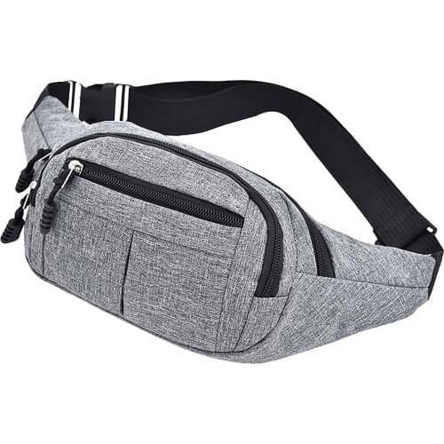 Fashion Men Women Waist Packs Hip Bag Waistband Banana Waist Bags Unisex Waist Packs Mens Travel Multifunction Chest Bags Packs