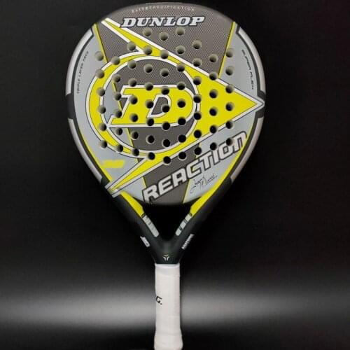 Men Padel Tennis Racket Carbon Fiber Soft EVA Face Beach Tennis Padel Dunlop Beach Racquet Racket Paddle Tennis With Cover