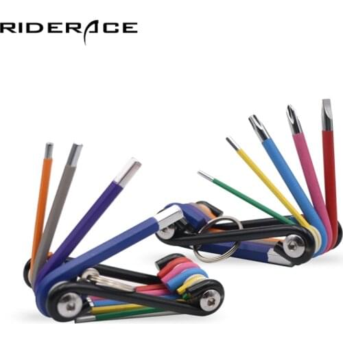 Bicycle Hex Wrench Screwdriver Set Bike Hexagon Spanner Universal Torx Star Keys Tool Portable MTB Multi Hand Repair Tools Kit