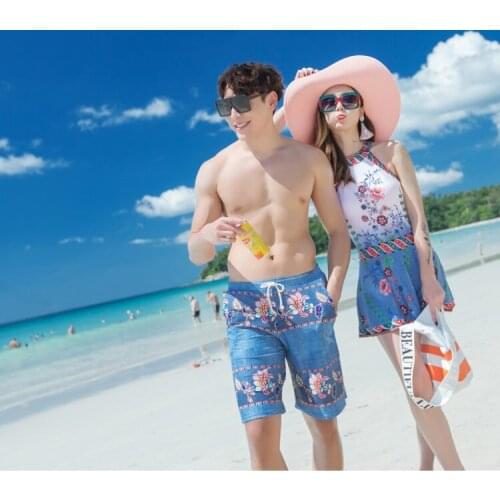 New Sexy Dress Bikinis Bodysuits Set Couple Swimwear Skirt Womens Bikini Swimsuits Women Bathing Suits Lovers Swimsuit Summer