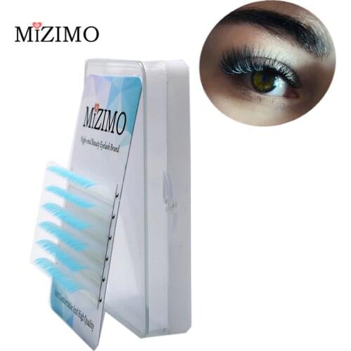 New color grafting eyelash white cyan gradient eyelash personalized eyelash lengthening tool