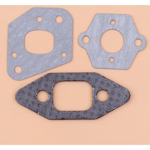 Carburetor Muffler Intake Gasket Fit MCCULLOCH MACCAT 333 335 338 435 436 440 441 JONSERED CS2137 CS2138 2035 Chainsaw