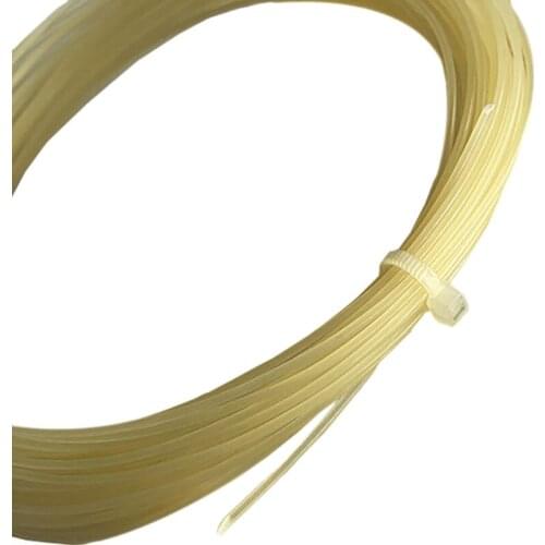 1Pc 12M Synthetic Gut Tennis Racket String Good Elastic Tennis String Soft Feeling Nylon Gut 1.30mm