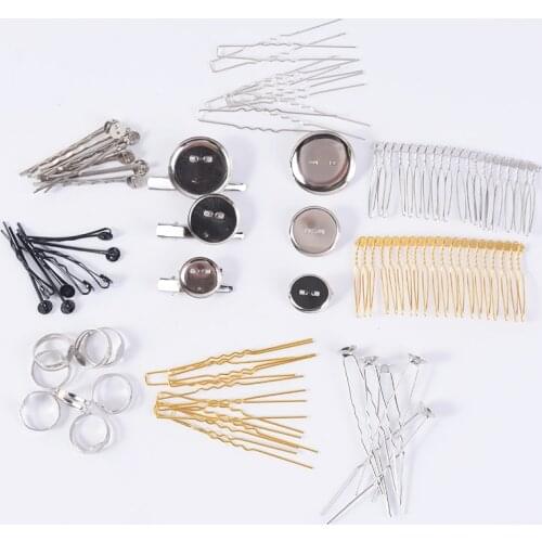 10pcs/lot Handmade Clips Thin U-Shape Hair Clips for Wedding Cloth DIY Barrettes Accessoriess Styling Tools Beauty Craft Brooch