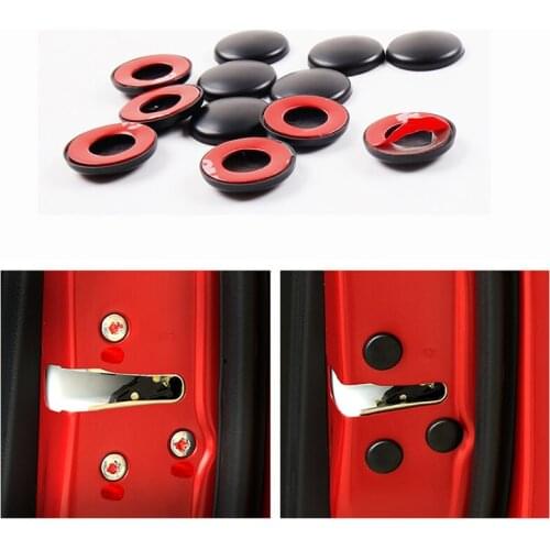 12Pcs Universal Car Door Lock Screw Anti-Rust Protector Sticker Cover for Buick Regal Lacrosse Excelle GT/XT/GL8/ENCORE/Enclave