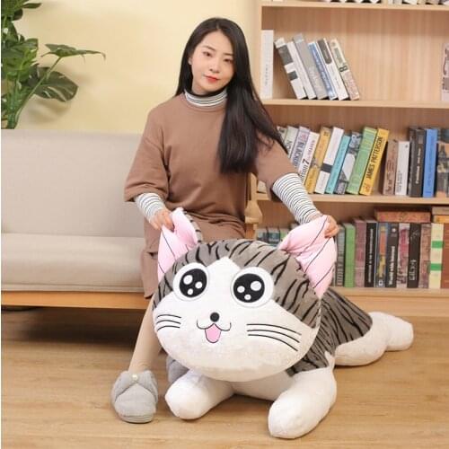 6 Styles Kitty Cat Plush Toys Chi Chis Cat Stuffed Doll Soft Animal Dolls Cheese Cat Stuffed Toys Dolls Pillow Cushion For Kids