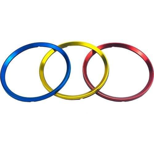 Car Styling Wheel Hub Decorative Circle FOR Chevrolet CRUZE ORLANDO TRAX TAHOE SUBURBAN CAPTIVA CAMARO TRAILBLAZER NIVA Cobalt