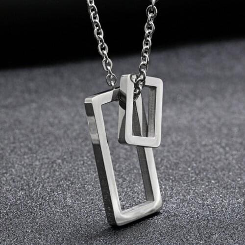 Long Necklace Bridal Necklaces Chain Women Geometric High Quality Pendant Girls Cold Wind Jewelry Silver Color Vintage Collares