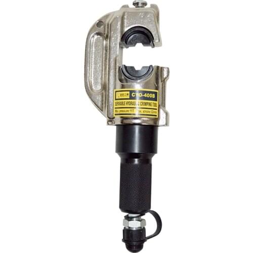 Electric Crimping Tool 16-400mm2 Portable Pressure Line Hydraulic Tongs Crimping Head Hydraulic Tool Set CYO-400B