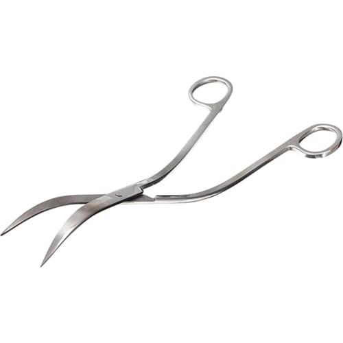 Plant Tank Wave scissor curved Stainless Steel tijera tesoura clean tool water grass waterweed Clipper clipping Aquatic Aquarium