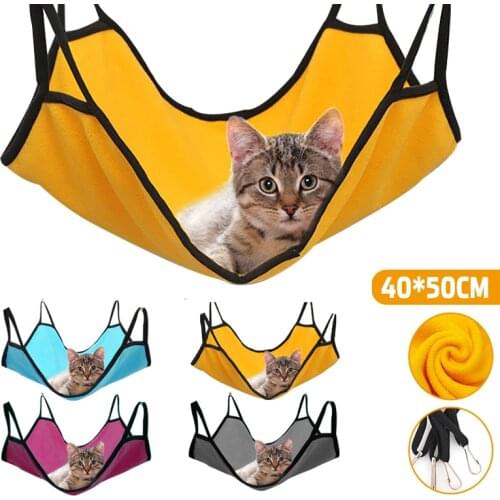 Summer Pet Cat Hammock Small Cat Dog Swing Bed Comfortable Hanging House Basket Hammock For Puppy Kitty Pet Accessories