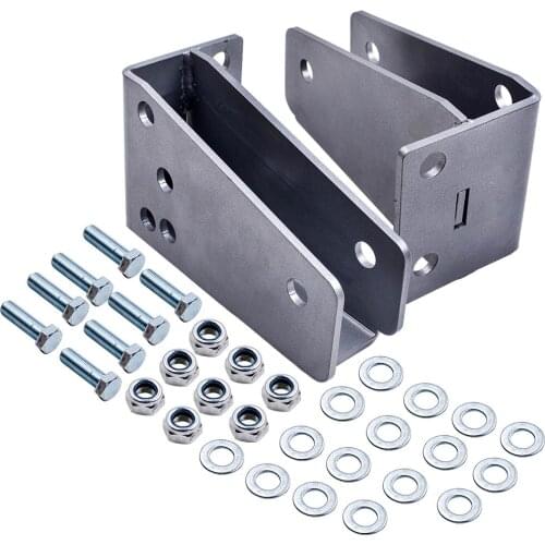 Front Axle Pivot Drop Bracket Kit For Ford F250 4X4 4WD 2-3" Lifts 1980-1998 4WD Only