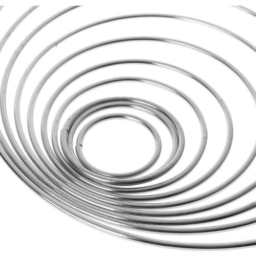 Round Welded Metal Dream Catcher Dreamcatcher Ring Craft Hoop DIY Accessories 10 Sizes W3JA