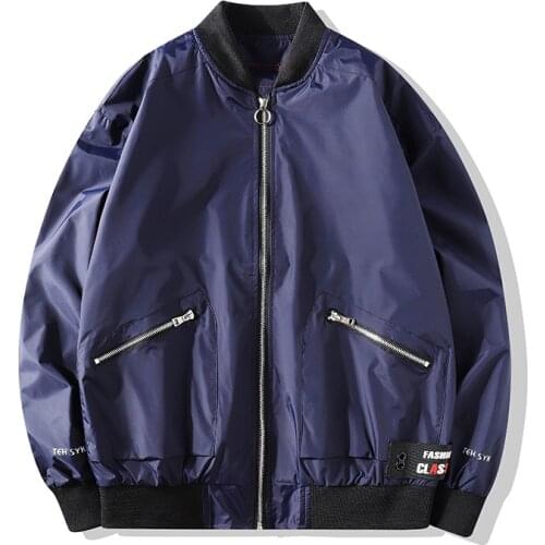 Pilot Jacket Mens Tide Brand Spring Autumn New Casual Korean Style Trendy Baseball Uniform Wild Loose Jacket ropa de hombre