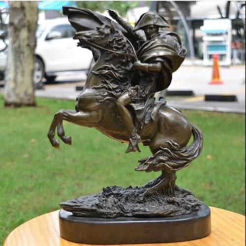 Napoleon copper statue character crafts home club gift Feng Shui ornaments