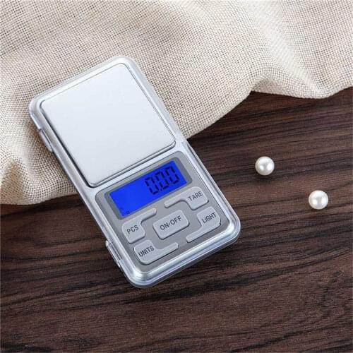 Mini Digital Display Scale 200/500g 0.01g High Accuracy Backlight Electric Pocket For Jewelry Gram Weight For Kitchen