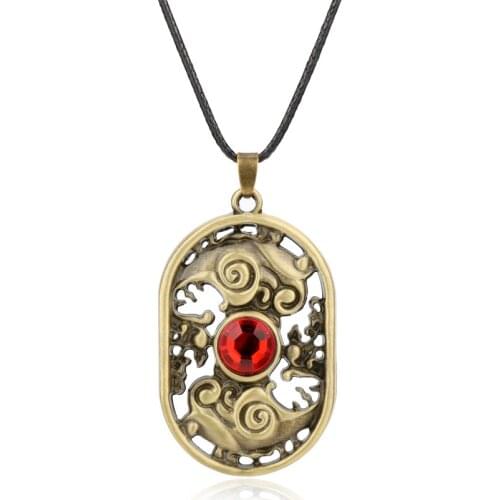 MQCHUN game Earth Spirit Jewelry Fashion Dota 2 Necklace Crystal Choker Necklace Vintage Pendant Accessories Necklace -30