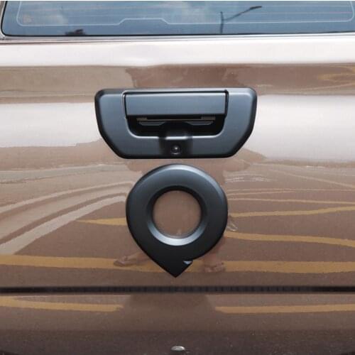 GWM Ute Pickup Matter Black Rear Trunk Door Handle Bowl Cover Trim for Great Wall POER Accessories 2020 2021