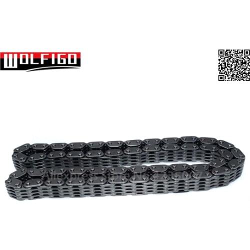 WOLFIGO 06H109158N Lower Timing Chain for VW GTI Jetta CC Eos Beetle Audi TT A3 A4 A5 A6 6K109158G,TC0150FK,BSP24693,30945955