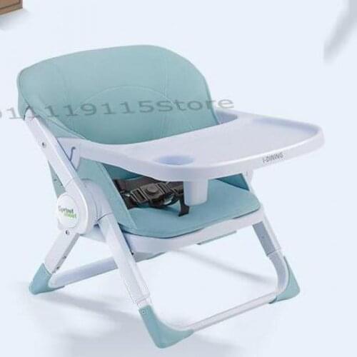 Portable Foldable Short Baby Dining Chair Multifunctional Dining Table Chair For Children To Go Out And Baby To Eat At Home