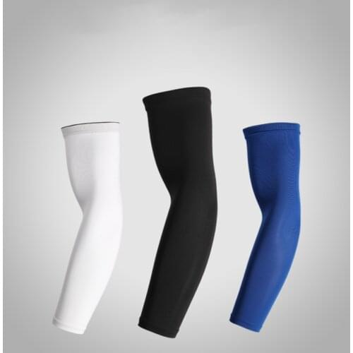 Sports Arm Compression Sleeve Basketball Cycling Arm Warmer Summer Running UV Protection Volleyball Sunscreen Bands