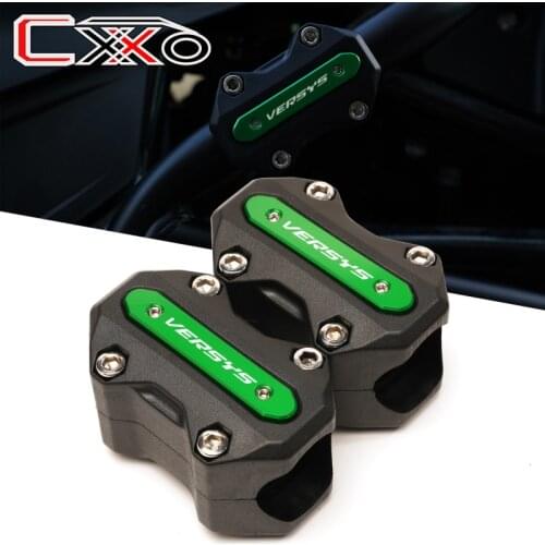 Motorcycle Engine Guard Bumper Protection Decorative Block Crash Bar Fits For KAWASAKI Versys300 X300 Versys 650 VERSYS 1000 ABS