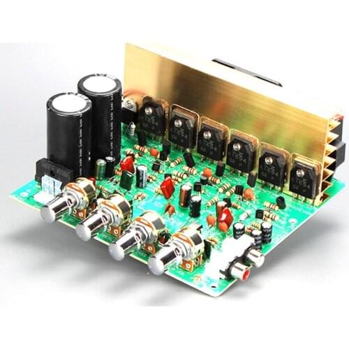 100W+100W 2.1-Channel High-Power Subwoofer DIY Finished Power Amplifier Board