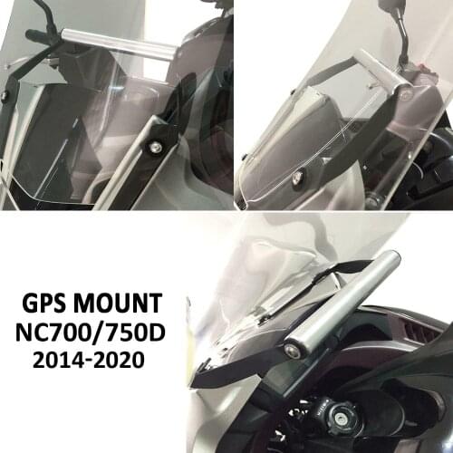 2014-2020 For HONDA NC750D NC 750D NC750 D Motorcycle Front Phone Stand Holder Smartphone Phone GPS Navigaton Plate Bracket