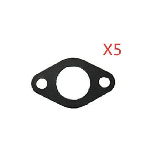 5Pcs/lot Muffler Gasket Fit Honda GX270 GX390 GX340 GX240 188F 190F 5.5KW 6.5KW Small Gasoline Engine Motor Petrol Generator