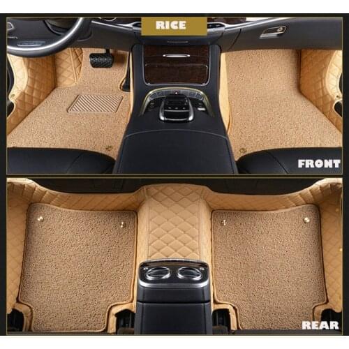 Car floor mats for KIA All Models K2/3/4/5 Kia Cerato Sportage Optima Maxima carnival rio ceed car styling foot mat Car carpet