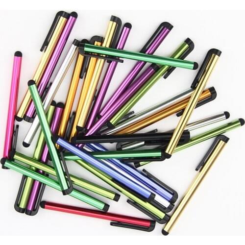 Colorful Capacitive Touch Screen Stylus Pen For IPad Air Mini for iPhone Samsung Xiaomi Universal Tablet PC Smart Phone Pencil