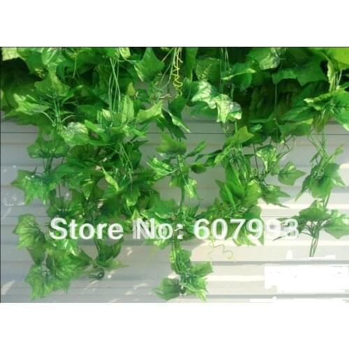 Artificial fabric bosten vine, simulation silk ivy rattan, greenery home house decoration plant, 100pcs , Express shipping