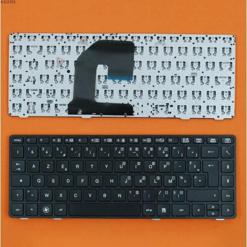 French AZERTY New Replacement Keyboard for HP ProBook 6460 6460b 6465B 6475B 6470 6470B Laptop Black Frame NO Pointer