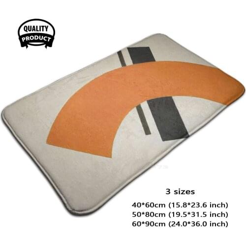 Atism Ivan Kliun Soft Foot Pad Room Goods Rug Carpet Ivan Kliun Vasilyevich Klyun Orange Black 1917 Lenin Marx Top Artist