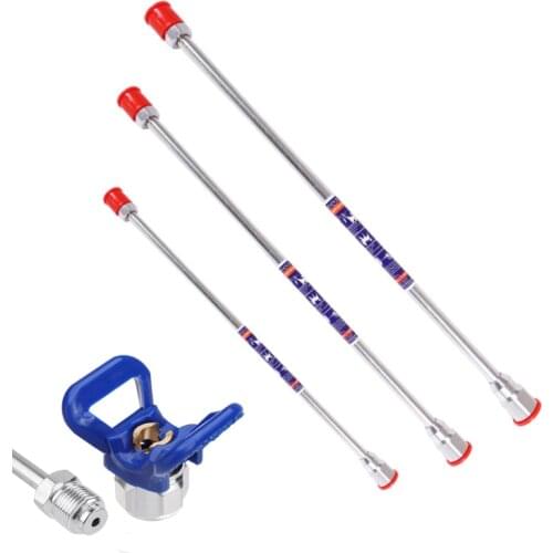 20cm/30cm/50cm For Titan Wagner Airless Paint Sprayer Tip Extension Pole Spray Tool Spray Gun Tool Parts