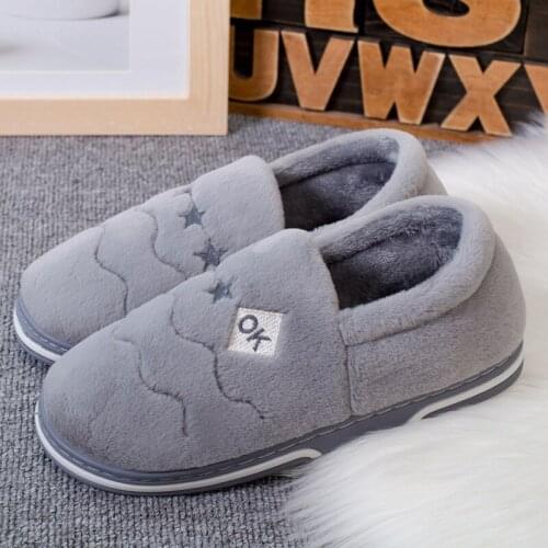 2021 New Women Furry Cover Heel House Slippers Fashion Female Winter Home Plush Floor Platform Slides Outdoor Faux Fur Shoes