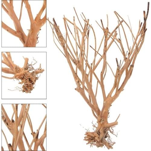 New DIY Driftwood Aquarium Moss Tree Fish Tank Ornament Landscape Bonsai Decor Moss Tree Ornament