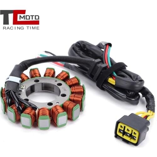 TCMOTO For Kawasaki VN900 Vulcan 900 Classic LT Custom Motorcycle Magneto Stator Ignition Coil l 21003-0053 Engine Parts Coil