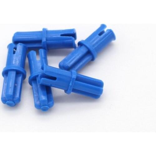 Technic 43093 Axle Pin with Friction Ridges Lengthwise Brick Building Blocks Part Compatible Accessories Compatible Mechanical